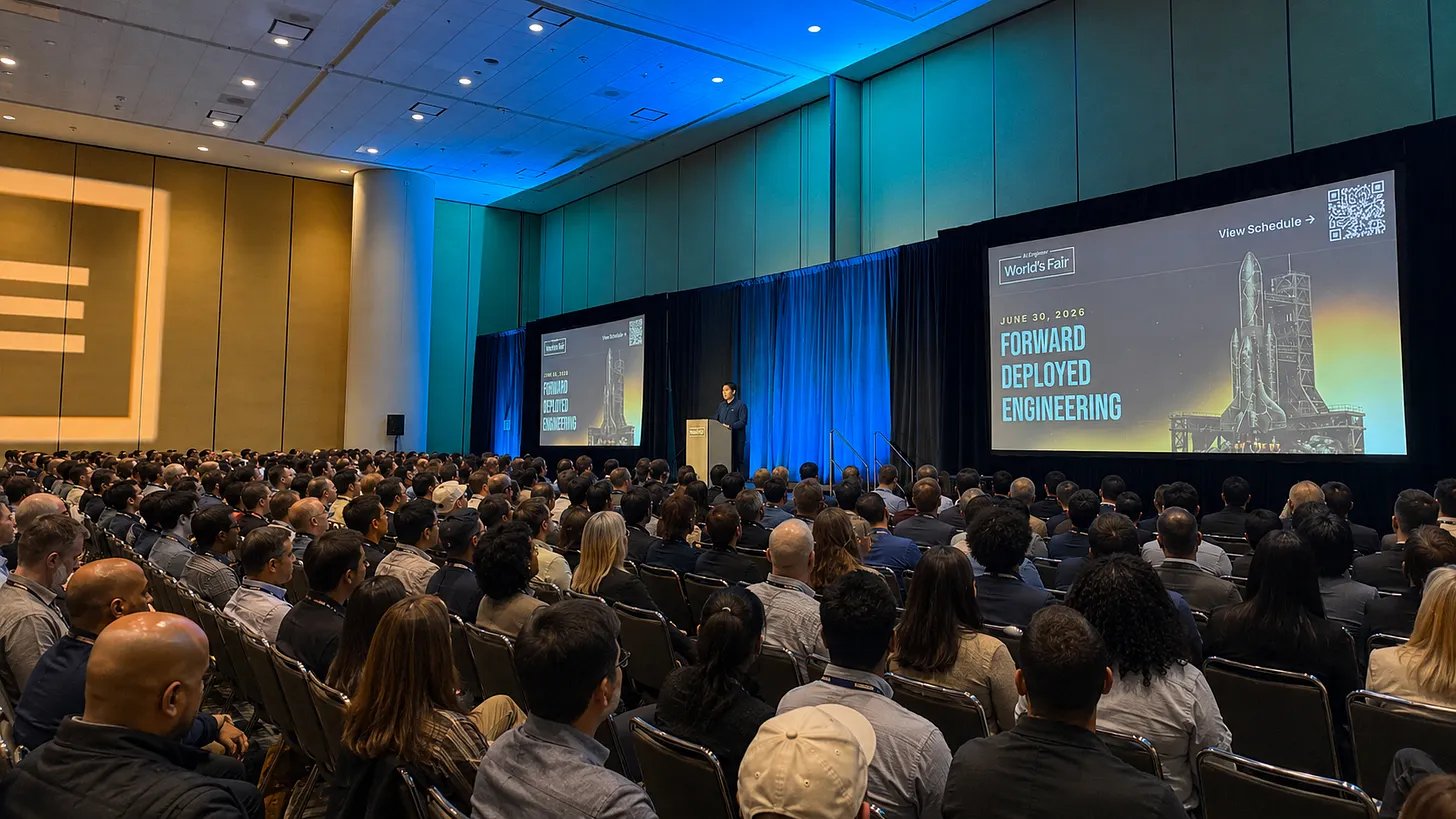 The audience at the AI Engineer World's Fair talk